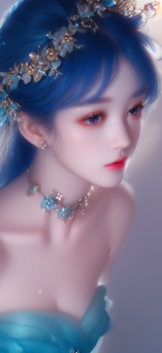 4K唯美梦幻美女公主