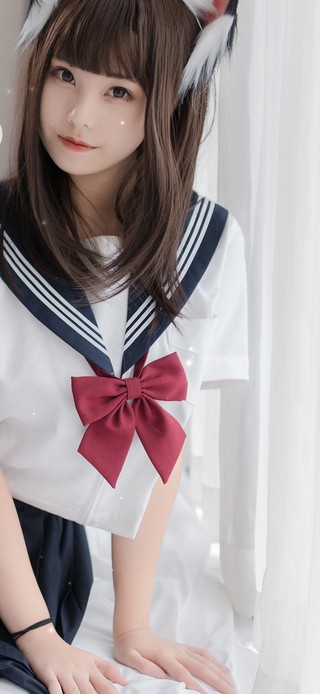 清纯唯美制服美女