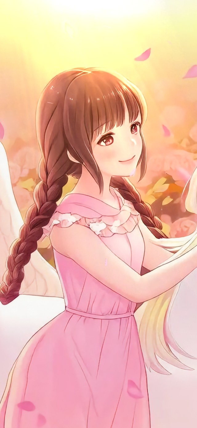 花漾壁纸|独角兽与粉发少女