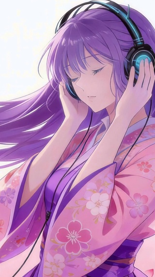 律动音乐女孩