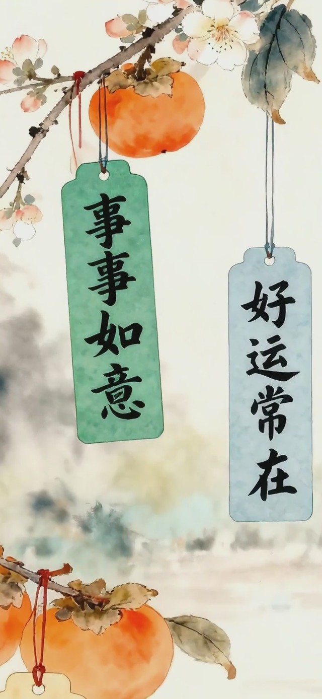 柿柿如意 好运常在