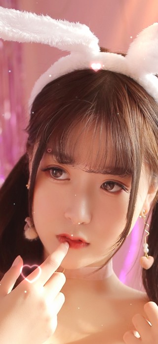 4K性感清纯兔耳朵美女