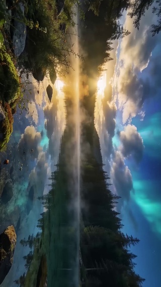 森林湖泊