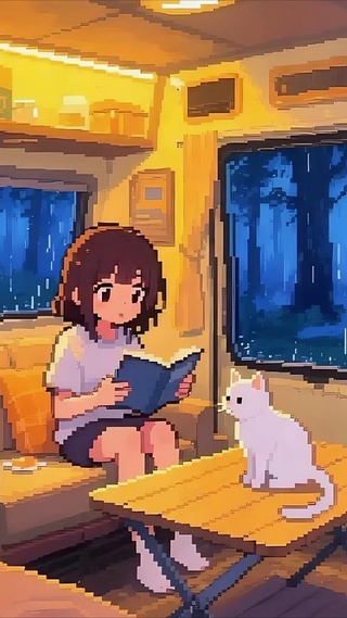 房车过鬼狱森林念咒少女