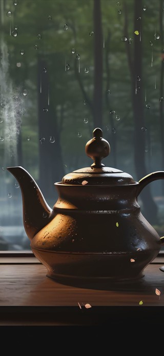 古风雨天