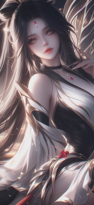 唯美古风荷花美女