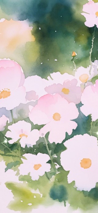 4K 可爱小花
