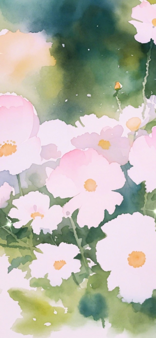 4K 可爱小花