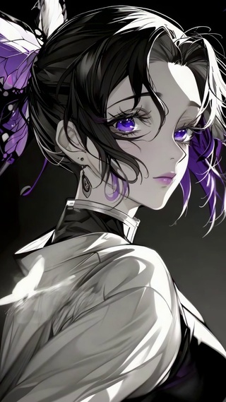 暗调紫叶蝴蝶忍