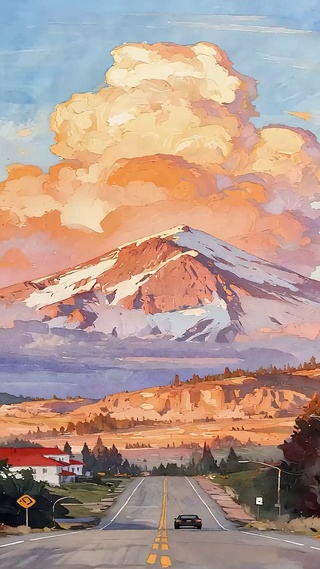 山途向暖
