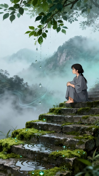 石阶清凉