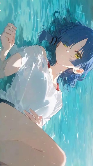 水中女孩
