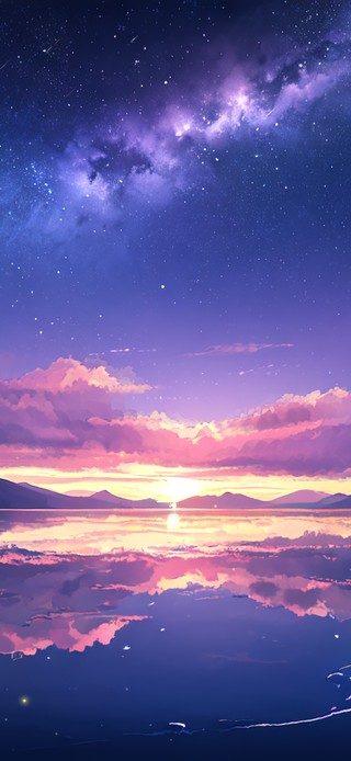 幽静湖泊