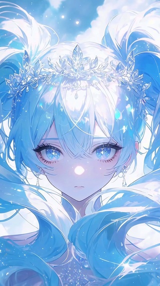 二次元冰雪女孩