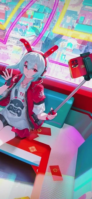 0748-拍照的女孩