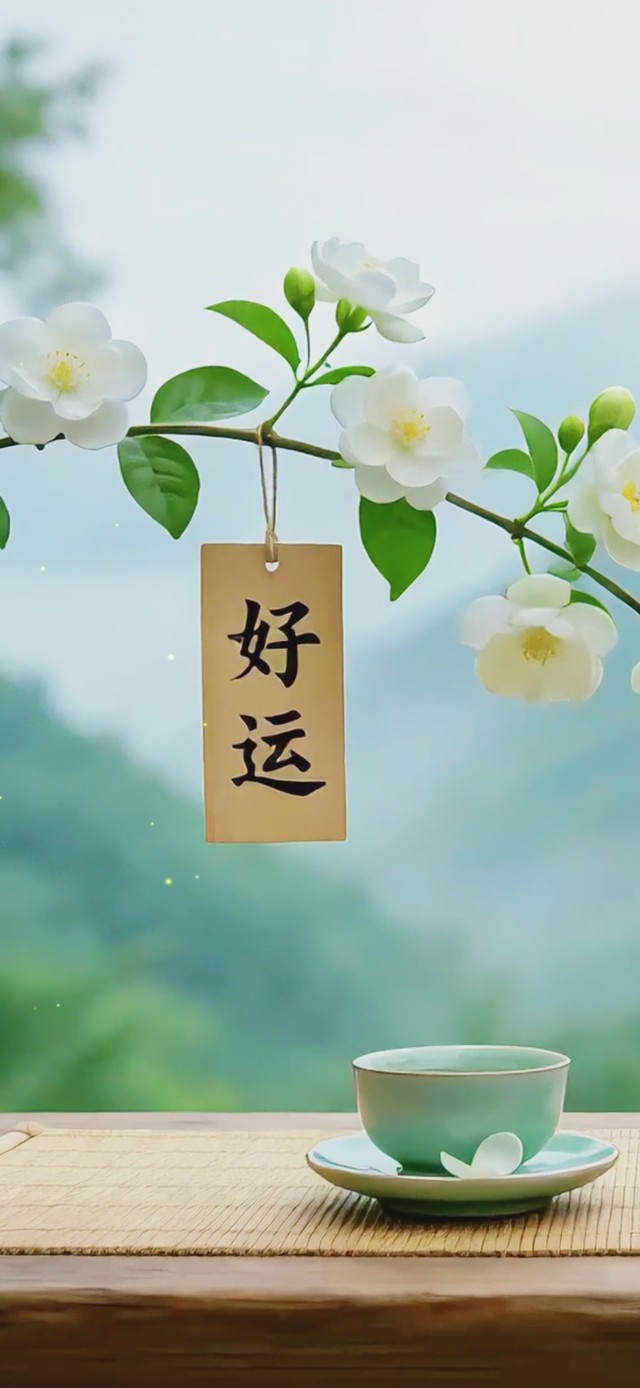 山间小憩饮茶