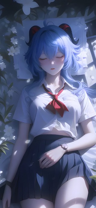 4K荧光花海