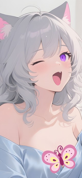 俏皮的女孩