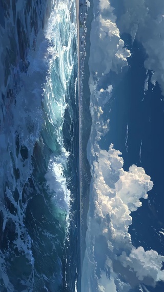 海边海浪
