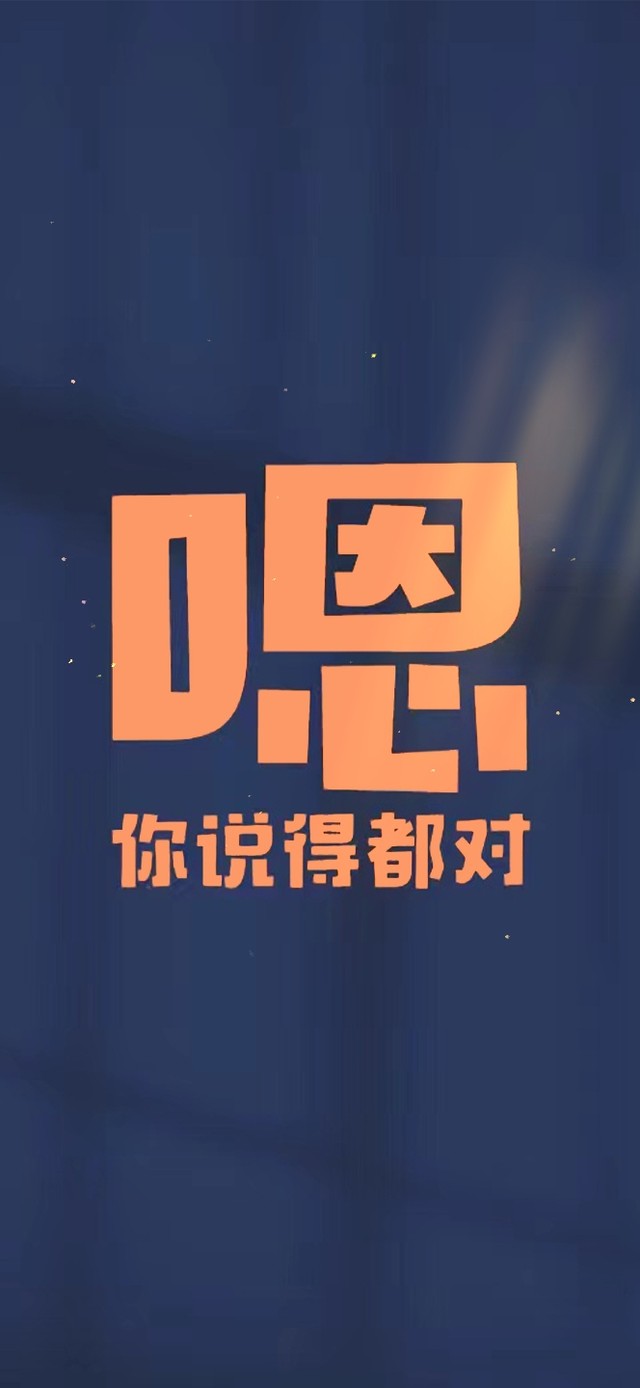 嗯 你说的都对