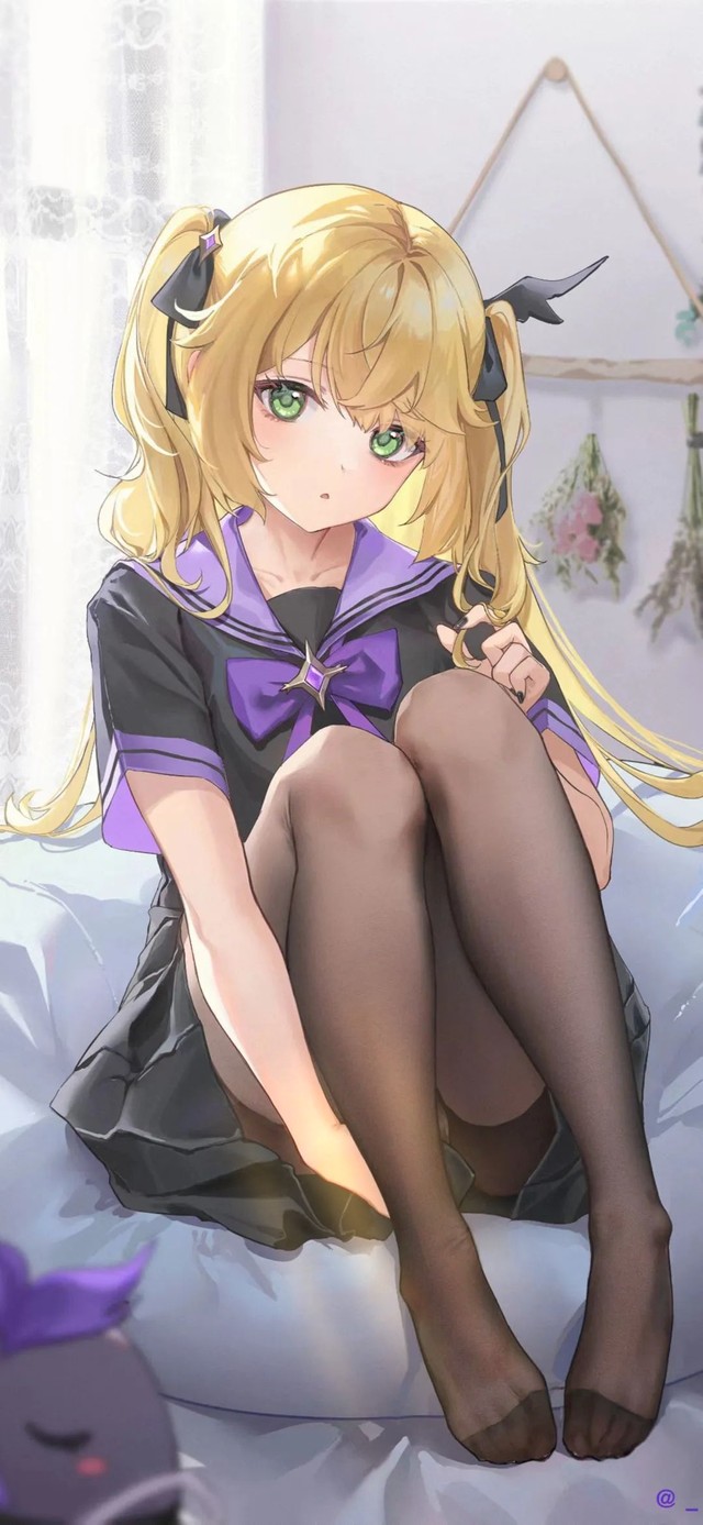 4K黑丝少女