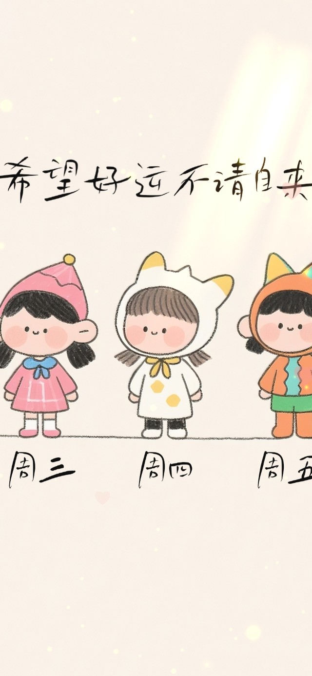 希望好运不请自来