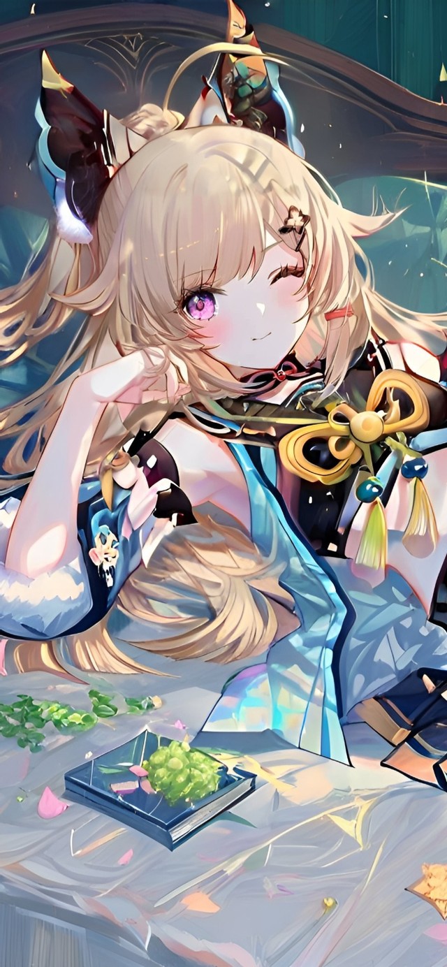 躺着的白丝少女-绮良良