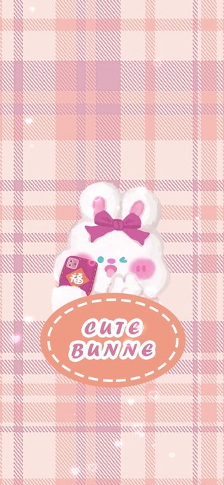 格子可爱兔兔