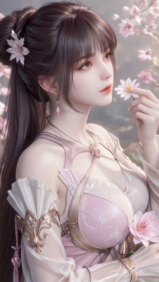 超写实3D少女系列1