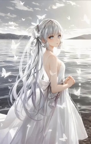 原神 崩坏 银发 绫