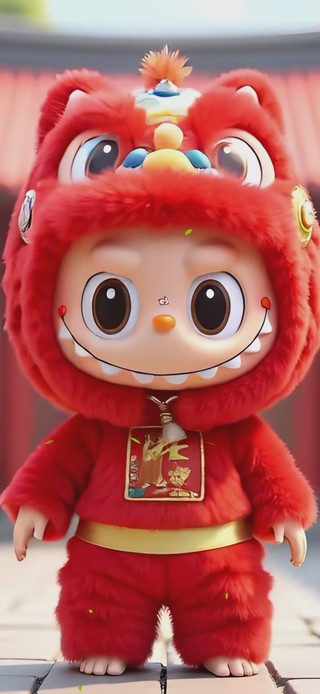 喜庆拉布布