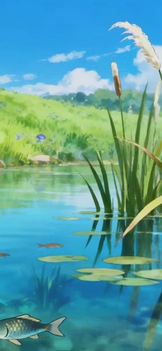 盛夏小溪