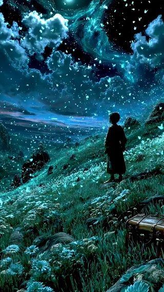 浪漫夜空