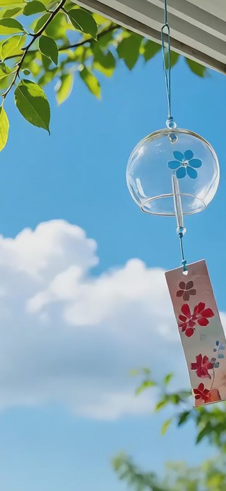 蓝天风铃