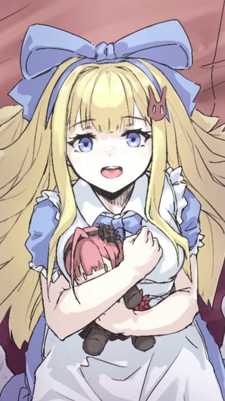 金发小女孩