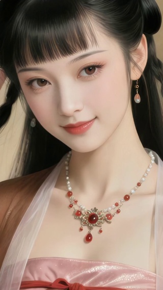 古风俏皮少女