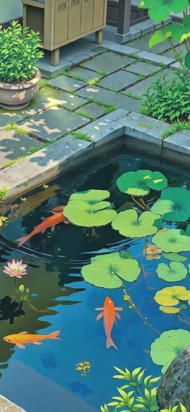 治愈庭院绿景（雨过天晴篇）