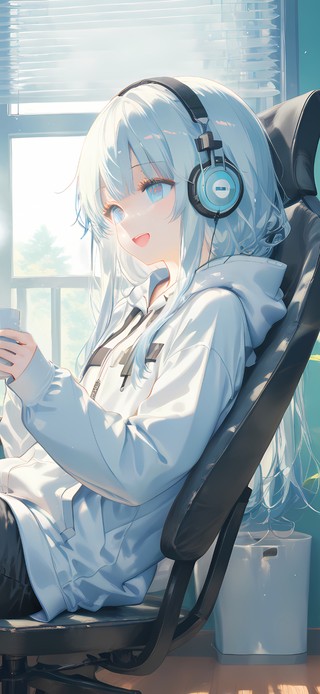 可爱电竞女孩