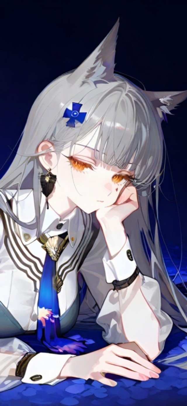 趴着的黑丝少女-缄默德克萨斯