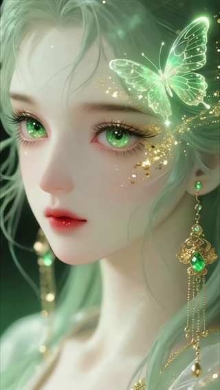 绿蝴蝶女神