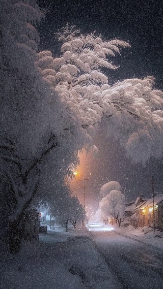 唯美雪景