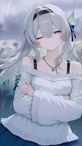 雨中女孩