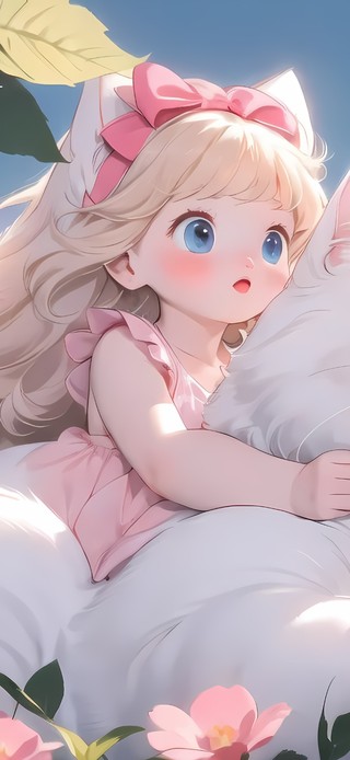 骑着猫咪去春游