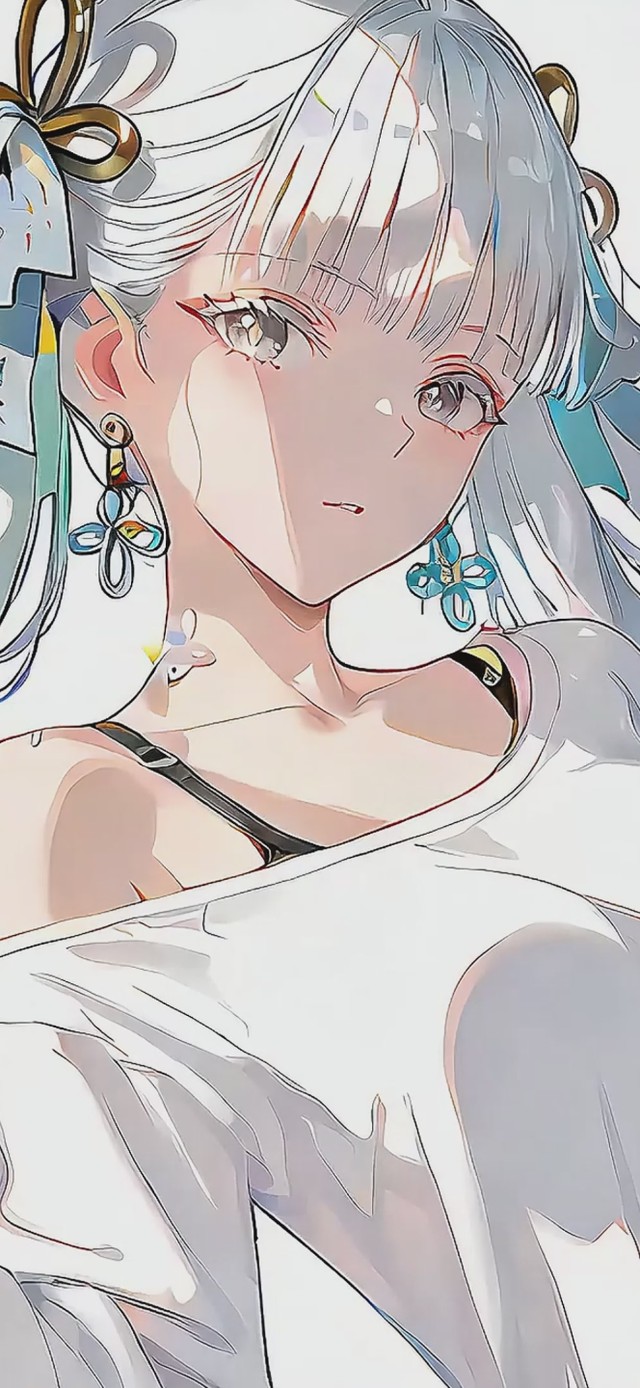 白发女孩