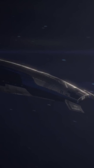 4k穿越中的飞船