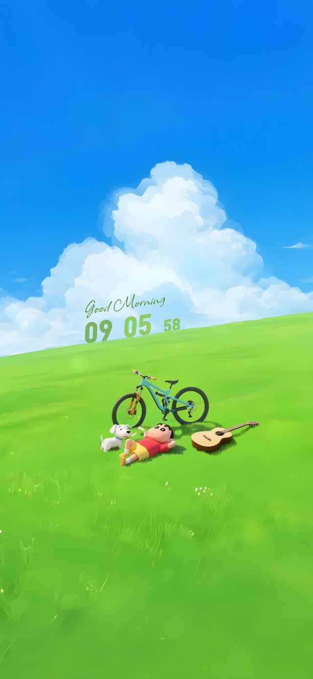 心灵治愈 小新的草原时光