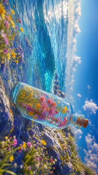 海边漂流瓶