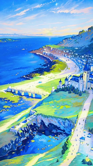 二次元小清新风景