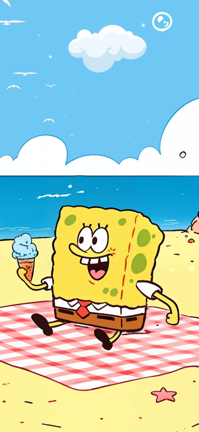 海绵宝宝海滩派对