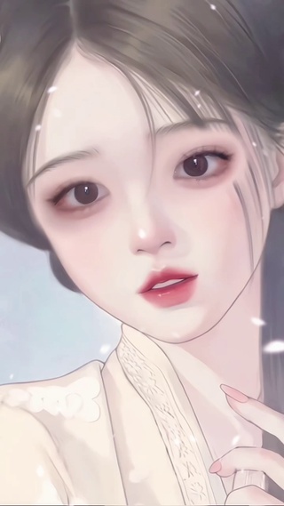 4K唯美治愈少女